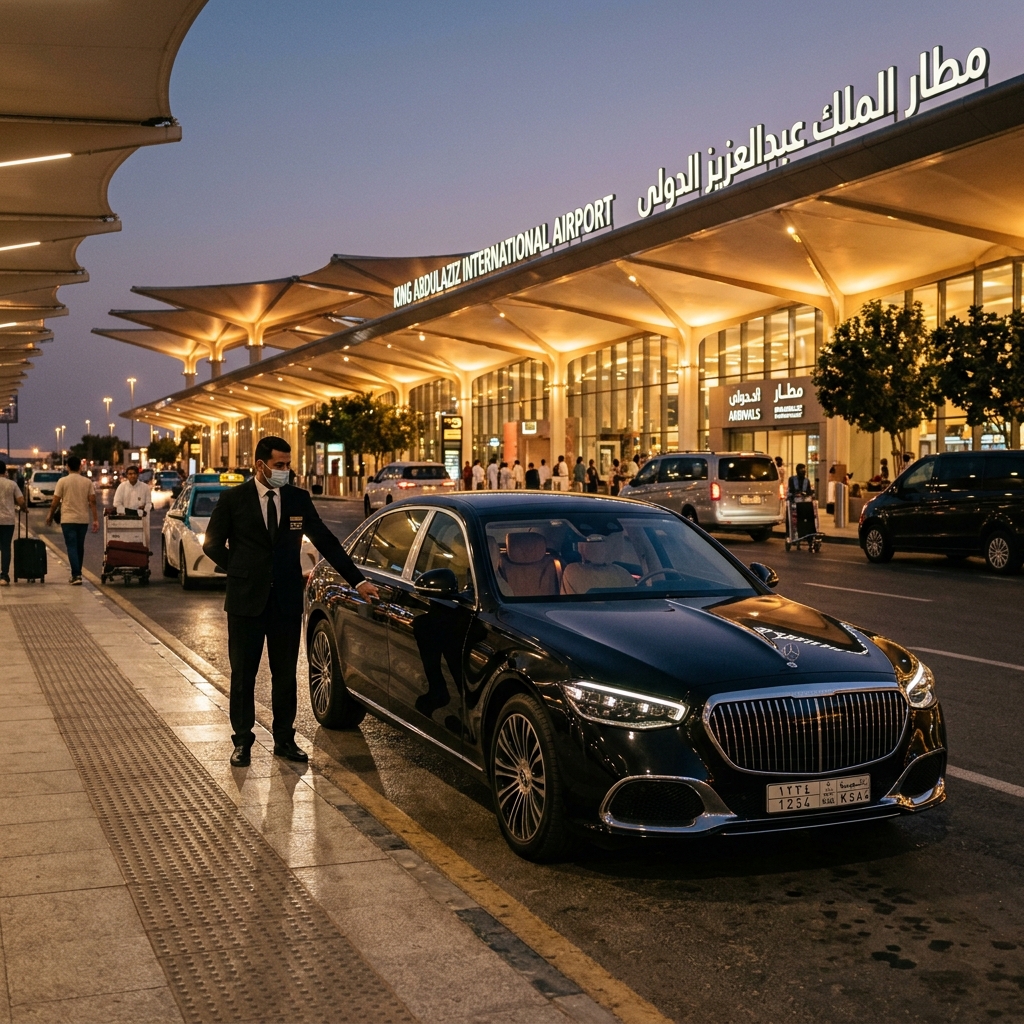 استقبال مطار جدة الفاخر